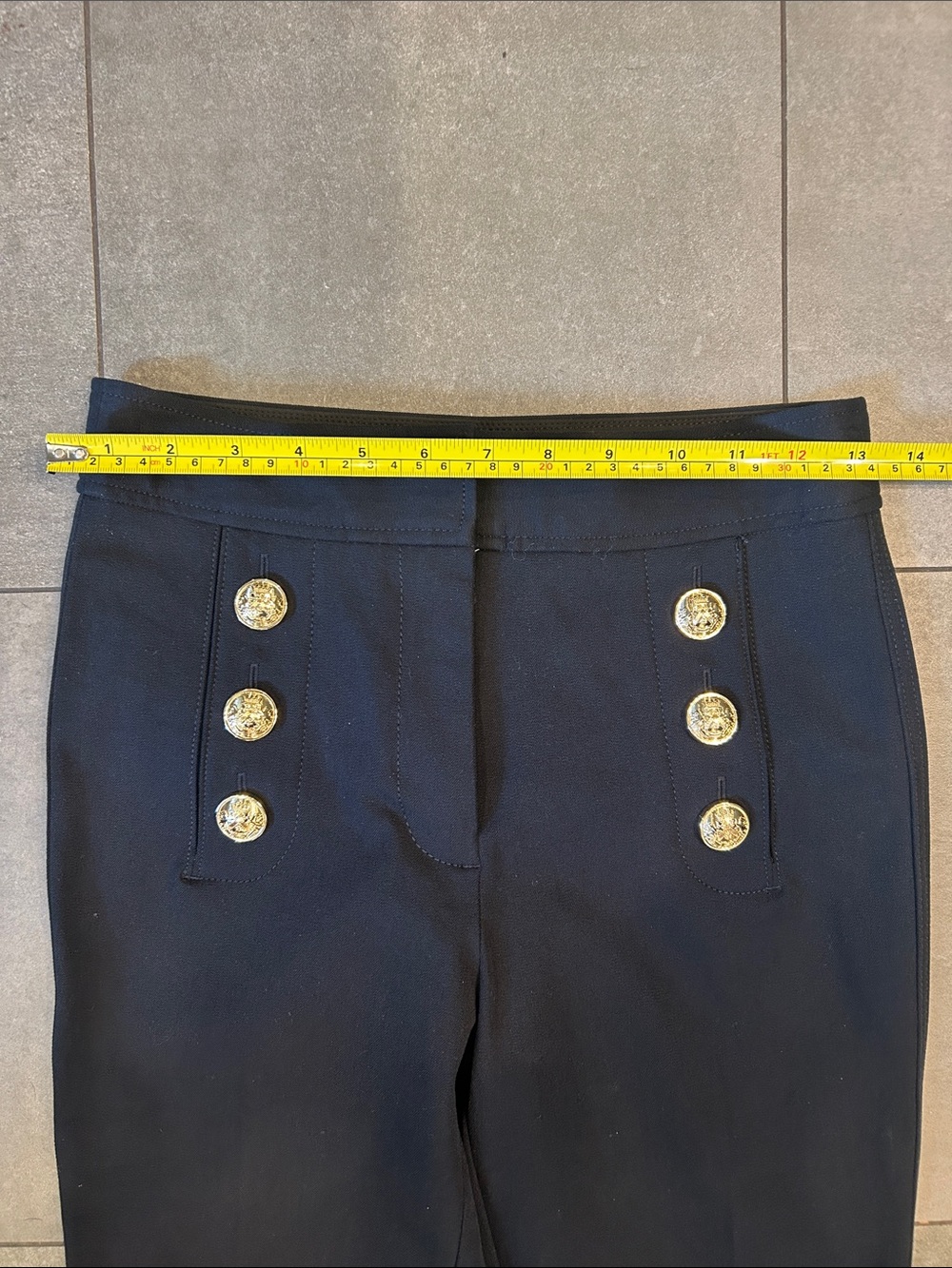Derek Lam Crosby Trousers in Midnight - Picture 6 of 12